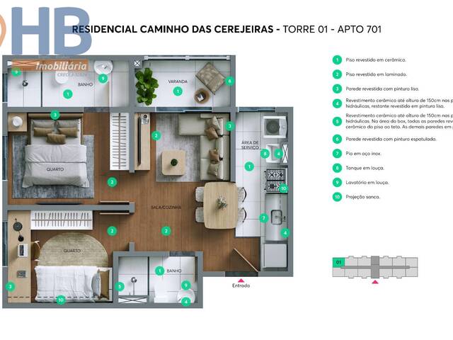 Apartamento para Venda em São José dos Campos - 4
